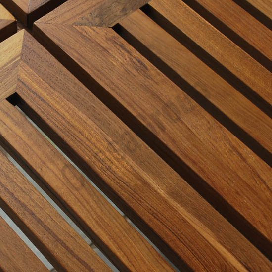 Polished wood